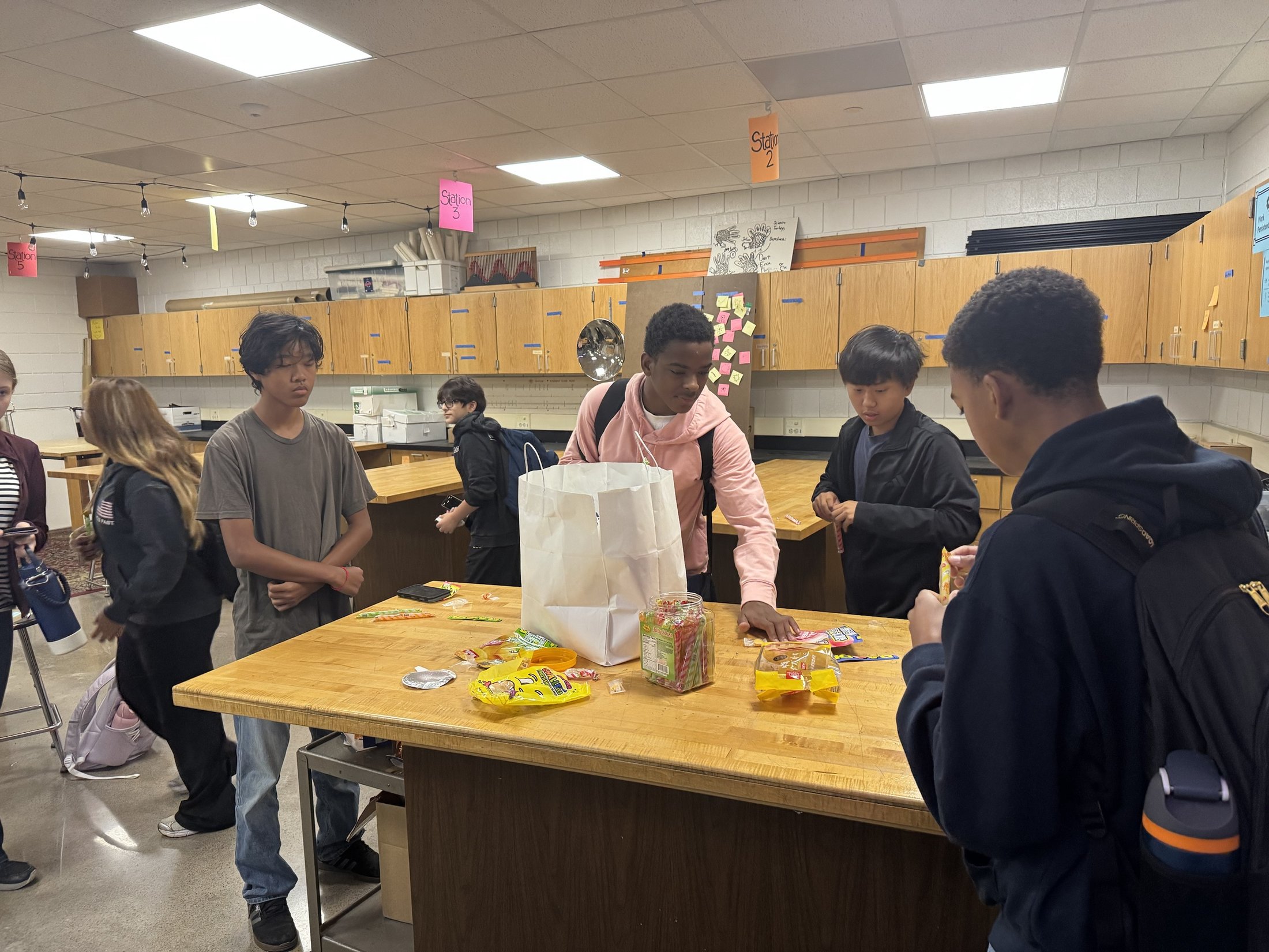 Students at a Mayo ASA meeting